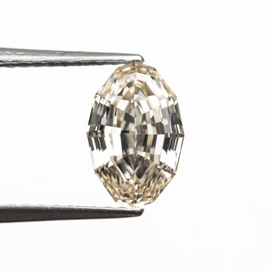 The 1.31ct 8.88x5.84x3.32mm SI1 U-V Geo Oval Step Cut 🇿🇦 27518-14 by East London jeweller Rachel Boston | Discover our collections of unique and timeless engagement rings, wedding rings, and modern fine jewellery. - Rachel Boston Jewellery
