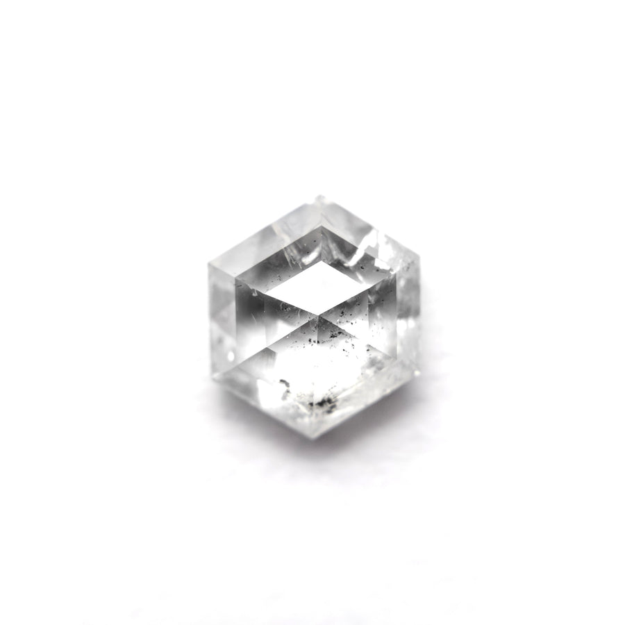 The 1.37ct 7.22x6.22x3.61mm Hexagon Rosecut 27536-41 by East London jeweller Rachel Boston | Discover our collections of unique and timeless engagement rings, wedding rings, and modern fine jewellery. - Rachel Boston Jewellery