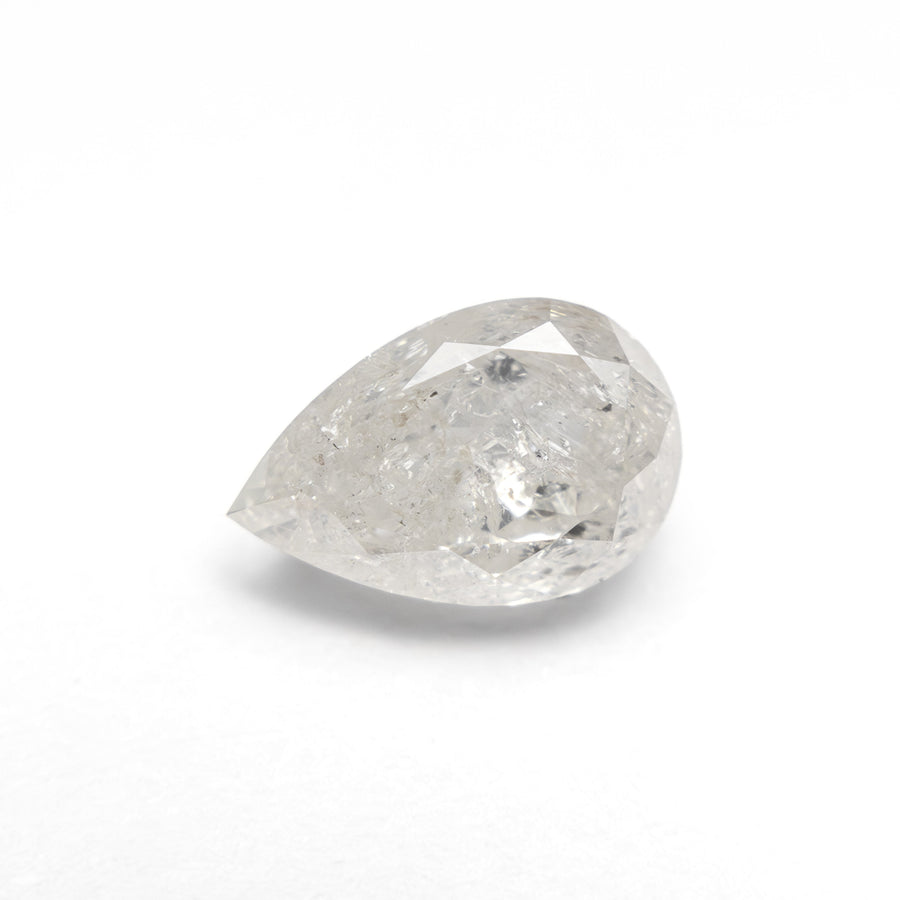 The 1.70ct 9.19x6.05x3.83mm Pear Rosecut 27536-47 by East London jeweller Rachel Boston | Discover our collections of unique and timeless engagement rings, wedding rings, and modern fine jewellery. - Rachel Boston Jewellery