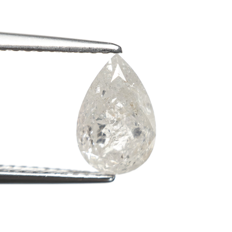 The 1.70ct 9.19x6.05x3.83mm Pear Rosecut 27536-47 by East London jeweller Rachel Boston | Discover our collections of unique and timeless engagement rings, wedding rings, and modern fine jewellery. - Rachel Boston Jewellery