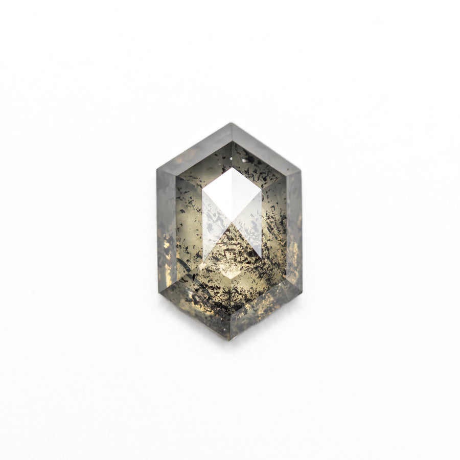 The 1.00ct 8.10x5.37x2.57mm Hexagon Rosecut 27537-48 by East London jeweller Rachel Boston | Discover our collections of unique and timeless engagement rings, wedding rings, and modern fine jewellery. - Rachel Boston Jewellery