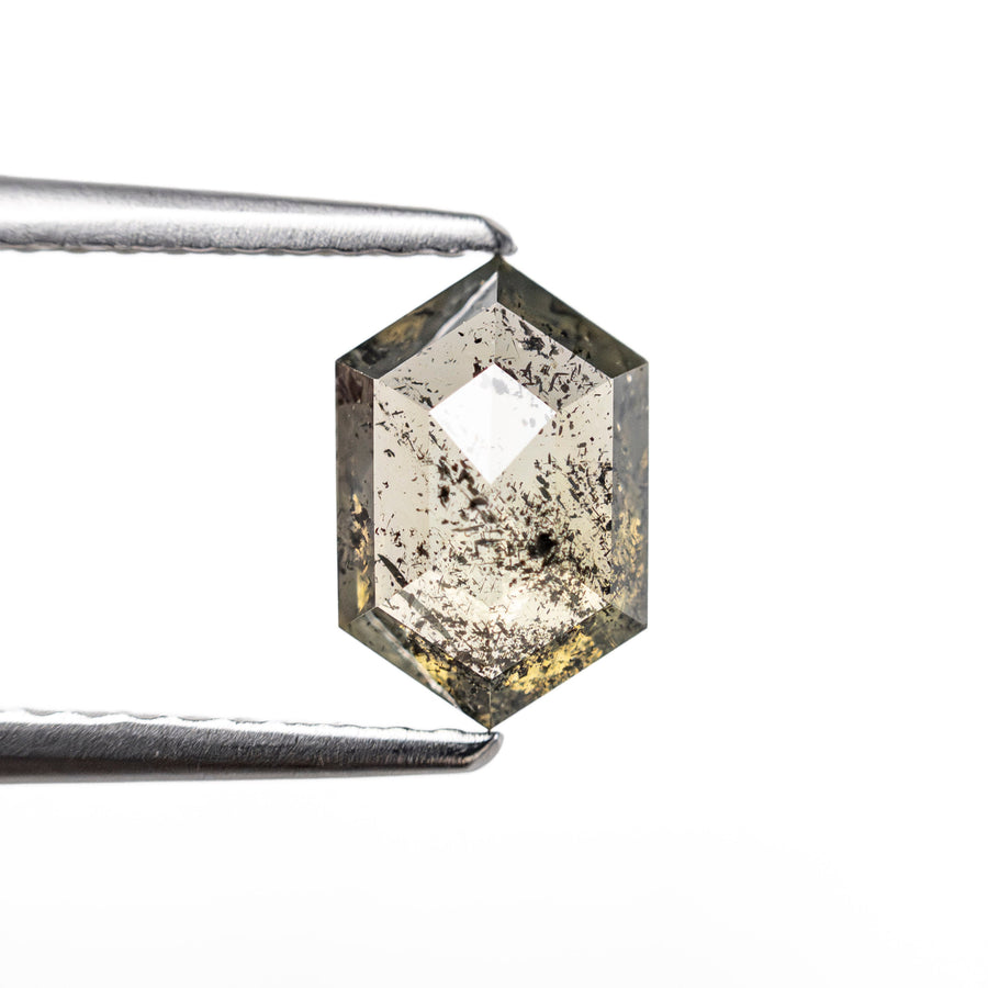 The 1.00ct 8.10x5.37x2.57mm Hexagon Rosecut 27537-48 by East London jeweller Rachel Boston | Discover our collections of unique and timeless engagement rings, wedding rings, and modern fine jewellery. - Rachel Boston Jewellery