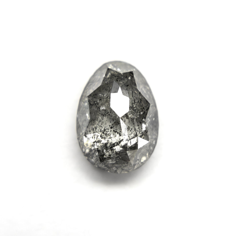 The 1.76ct 8.46x6.16x3.77mm Pear Double Cut 27541-01 by East London jeweller Rachel Boston | Discover our collections of unique and timeless engagement rings, wedding rings, and modern fine jewellery. - Rachel Boston Jewellery
