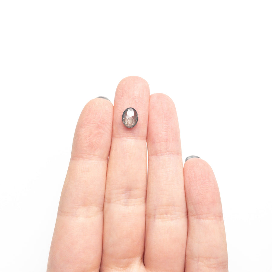 The 1.57ct 8.24x6.38x3.30mm Oval Rosecut 27541-02 by East London jeweller Rachel Boston | Discover our collections of unique and timeless engagement rings, wedding rings, and modern fine jewellery. - Rachel Boston Jewellery