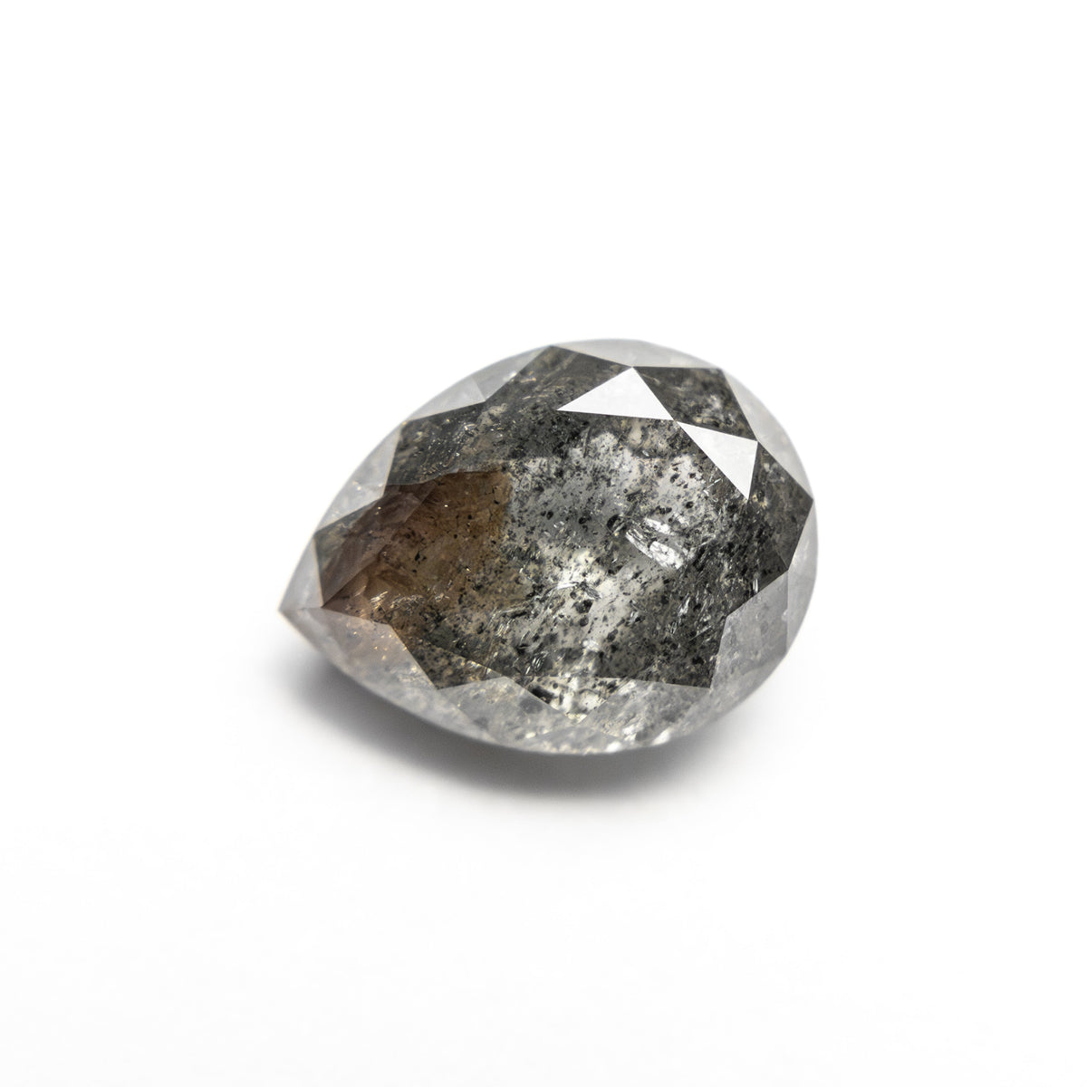 The 2.10ct 9.10x6.87x4.12mm Pear Double Cut 27542-03 by East London jeweller Rachel Boston | Discover our collections of unique and timeless engagement rings, wedding rings, and modern fine jewellery.