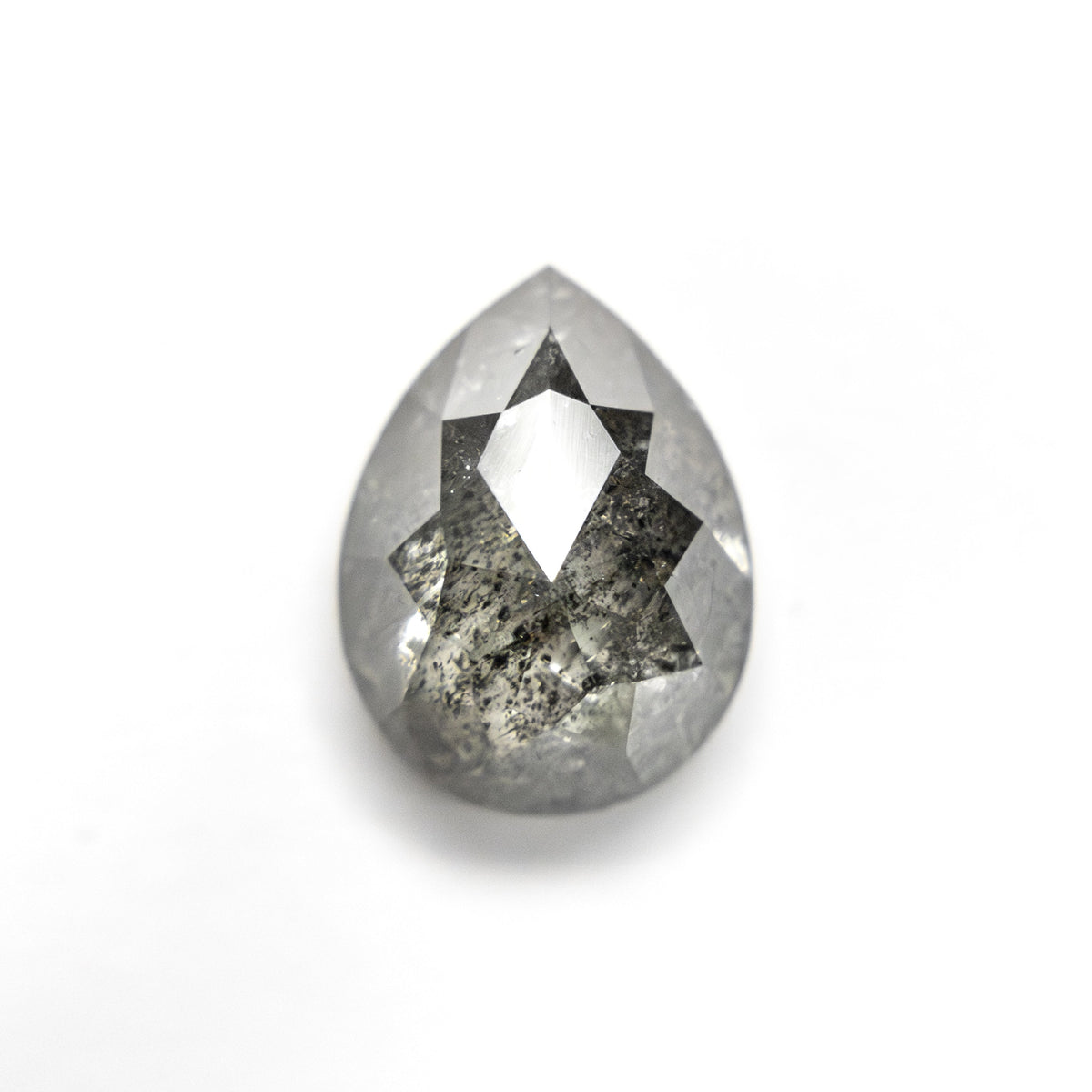 The 2.10ct 9.10x6.87x4.12mm Pear Double Cut 27542-03 by East London jeweller Rachel Boston | Discover our collections of unique and timeless engagement rings, wedding rings, and modern fine jewellery.