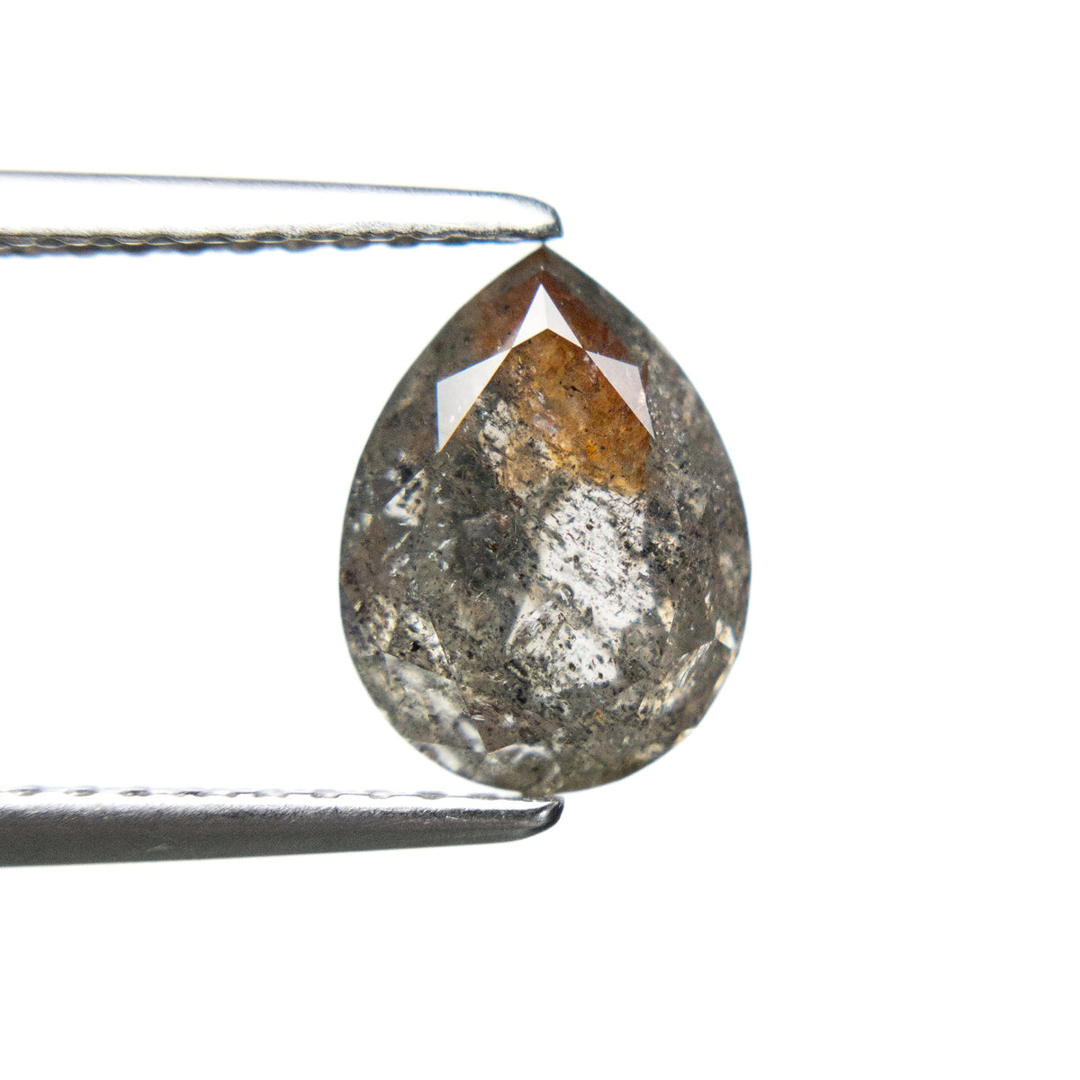 The 2.10ct 9.10x6.87x4.12mm Pear Double Cut 27542-03 by East London jeweller Rachel Boston | Discover our collections of unique and timeless engagement rings, wedding rings, and modern fine jewellery.