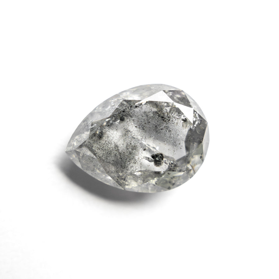 The 2.73ct 9.70x7.22x4.40mm Pear Double Cut 27542-12 by East London jeweller Rachel Boston | Discover our collections of unique and timeless engagement rings, wedding rings, and modern fine jewellery. - Rachel Boston Jewellery