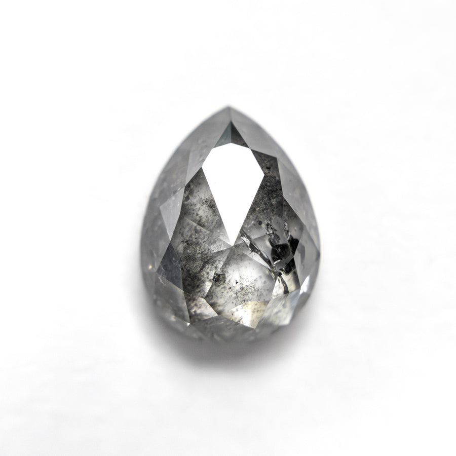 The 2.73ct 9.70x7.22x4.40mm Pear Double Cut 27542-12 by East London jeweller Rachel Boston | Discover our collections of unique and timeless engagement rings, wedding rings, and modern fine jewellery. - Rachel Boston Jewellery