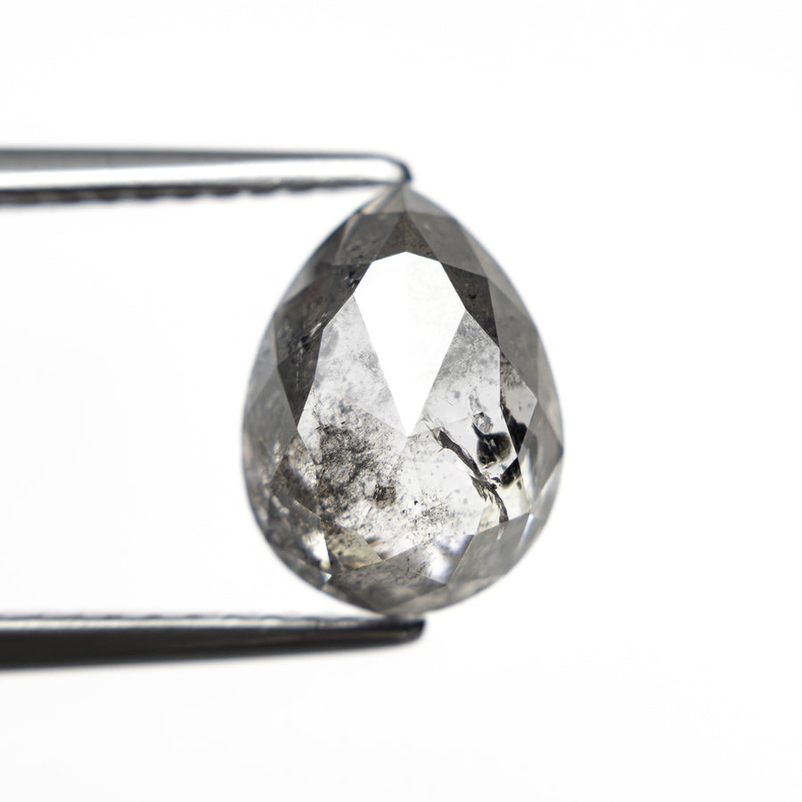 The 2.73ct 9.70x7.22x4.40mm Pear Double Cut 27542-12 by East London jeweller Rachel Boston | Discover our collections of unique and timeless engagement rings, wedding rings, and modern fine jewellery. - Rachel Boston Jewellery