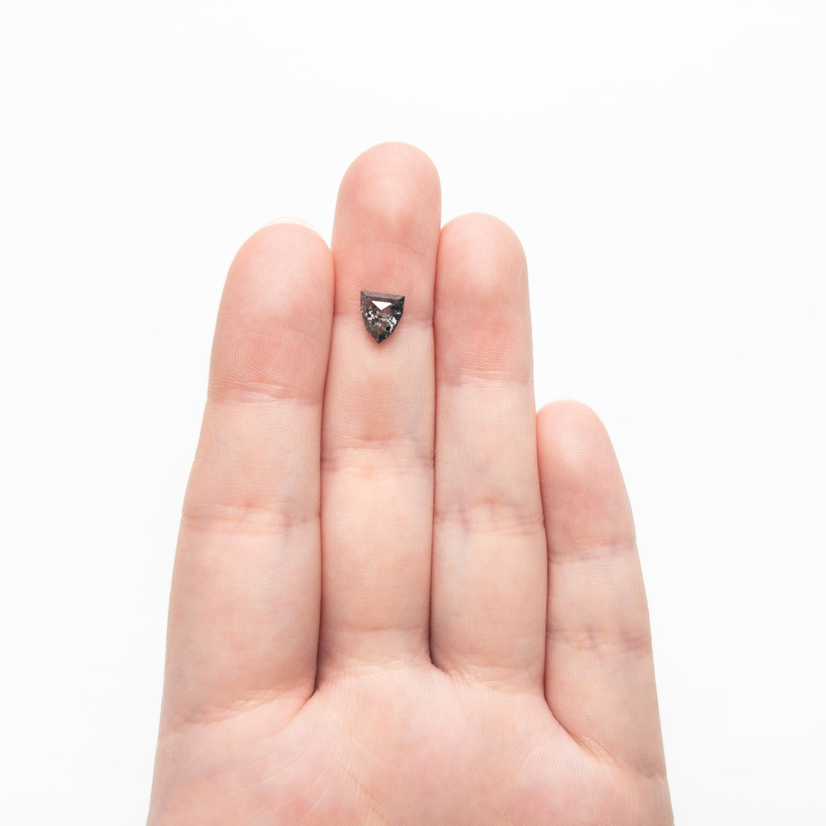 The 1.25ct 7.20x6.26x3.38mm Shield Rosecut 27545-01 by East London jeweller Rachel Boston | Discover our collections of unique and timeless engagement rings, wedding rings, and modern fine jewellery.