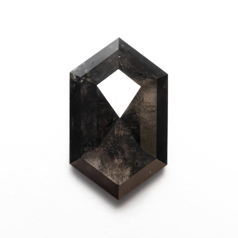 The 2.25ct 11.56x7.05x2.96mm Hexagon Rosecut 27548-01 by East London jeweller Rachel Boston | Discover our collections of unique and timeless engagement rings, wedding rings, and modern fine jewellery. - Rachel Boston Jewellery