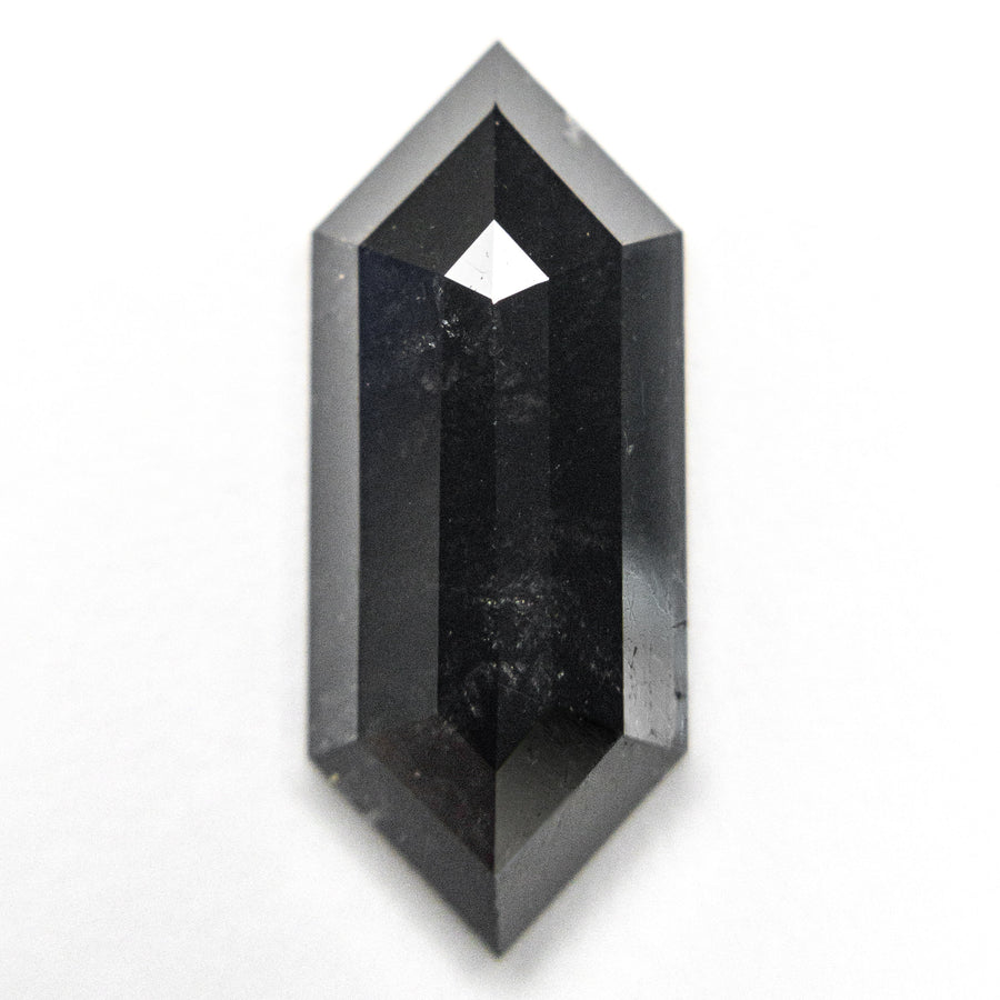 The 4.03ct 17.48x7.3x3.35mm Hexagon Rosecut 27549-01 by East London jeweller Rachel Boston | Discover our collections of unique and timeless engagement rings, wedding rings, and modern fine jewellery. - Rachel Boston Jewellery