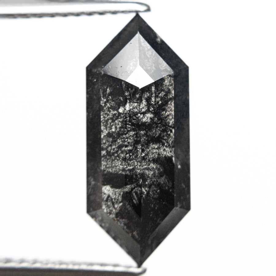 The 4.03ct 17.48x7.3x3.35mm Hexagon Rosecut 27549-01 by East London jeweller Rachel Boston | Discover our collections of unique and timeless engagement rings, wedding rings, and modern fine jewellery. - Rachel Boston Jewellery