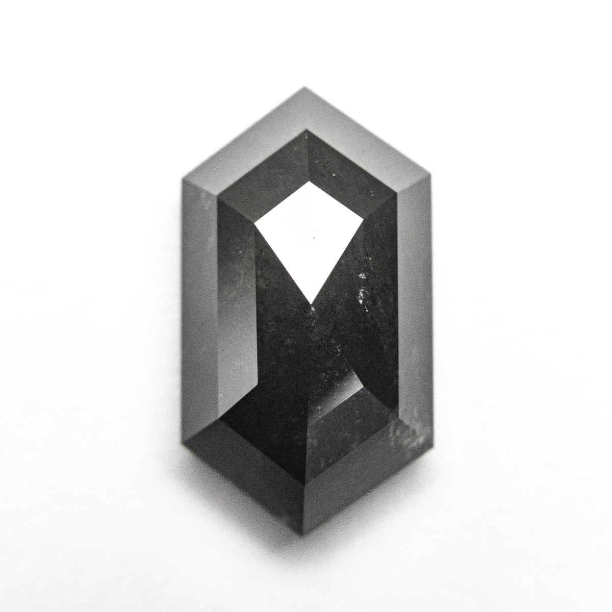 The 3.92ct 13.55x7.57x4.34mm Hexagon Rosecut 27549-03 by East London jeweller Rachel Boston | Discover our collections of unique and timeless engagement rings, wedding rings, and modern fine jewellery.