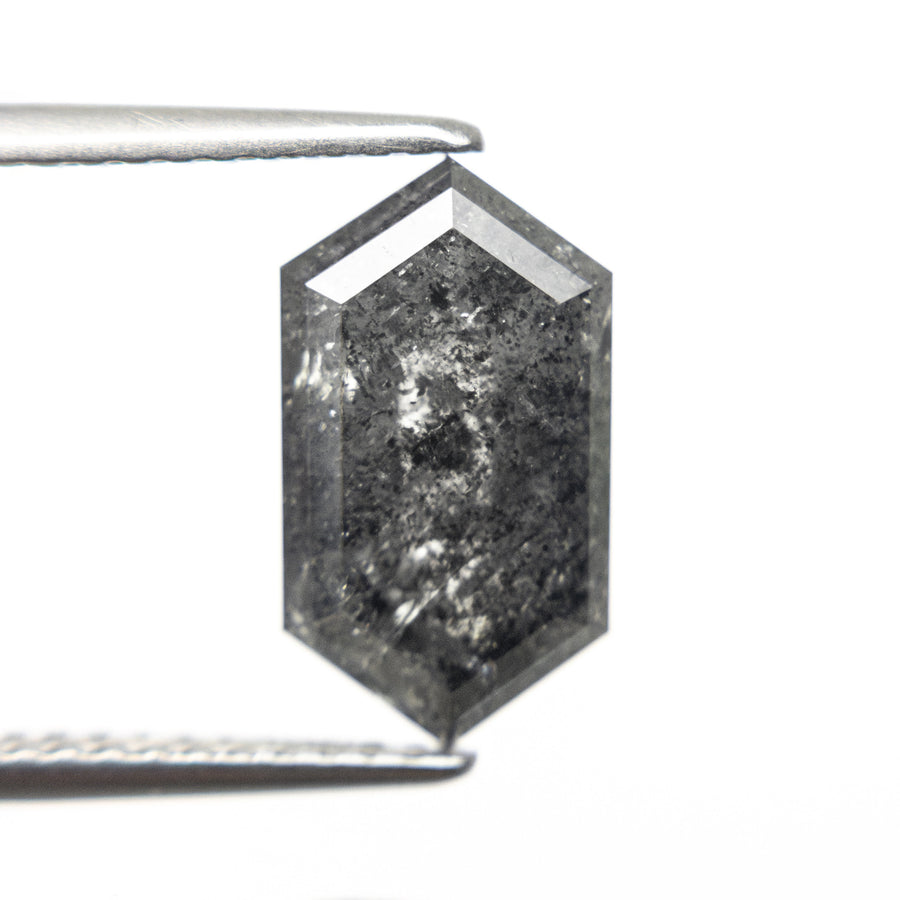 The 3.14ct 12.17x6.75x3.96mm Hexagon Rosecut 27549-04 by East London jeweller Rachel Boston | Discover our collections of unique and timeless engagement rings, wedding rings, and modern fine jewellery. - Rachel Boston Jewellery