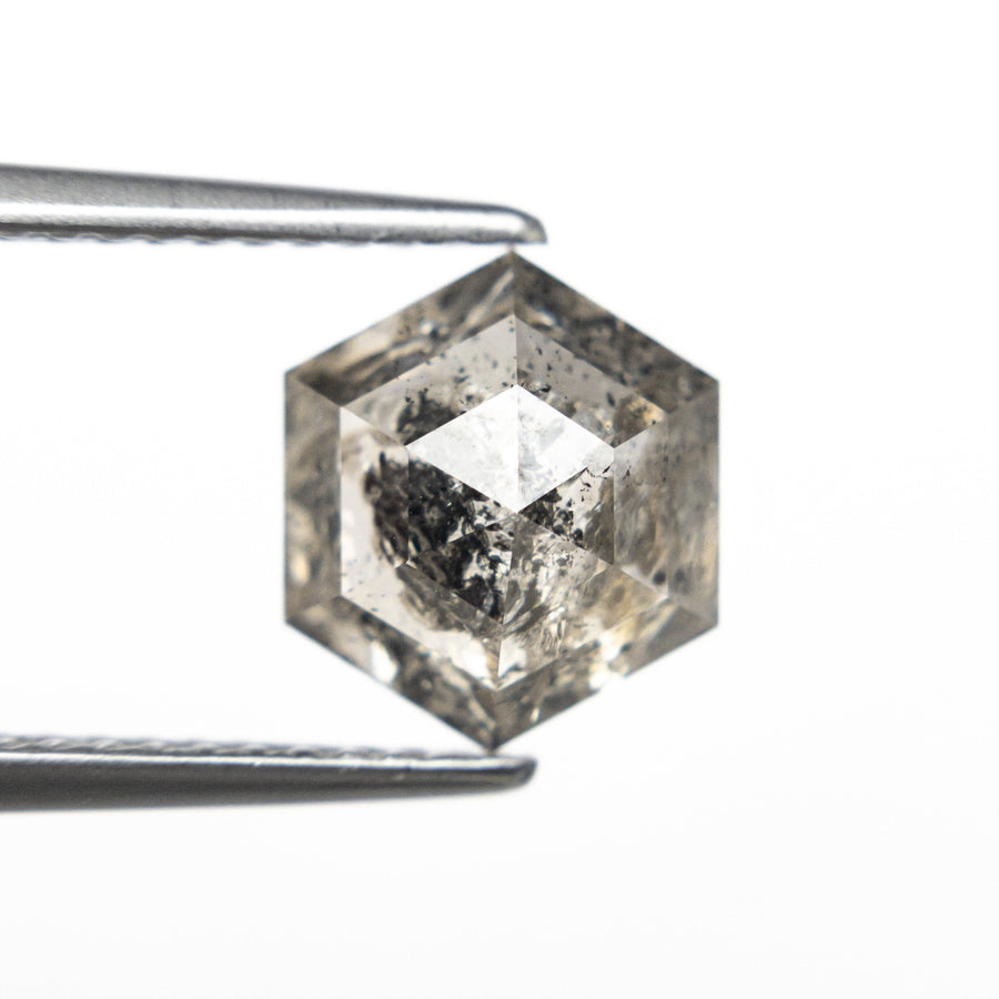 The 2.84ct 9.11x7.87x4.80mm Hexagon Rosecut 27550-03 by East London jeweller Rachel Boston | Discover our collections of unique and timeless engagement rings, wedding rings, and modern fine jewellery. - Rachel Boston Jewellery