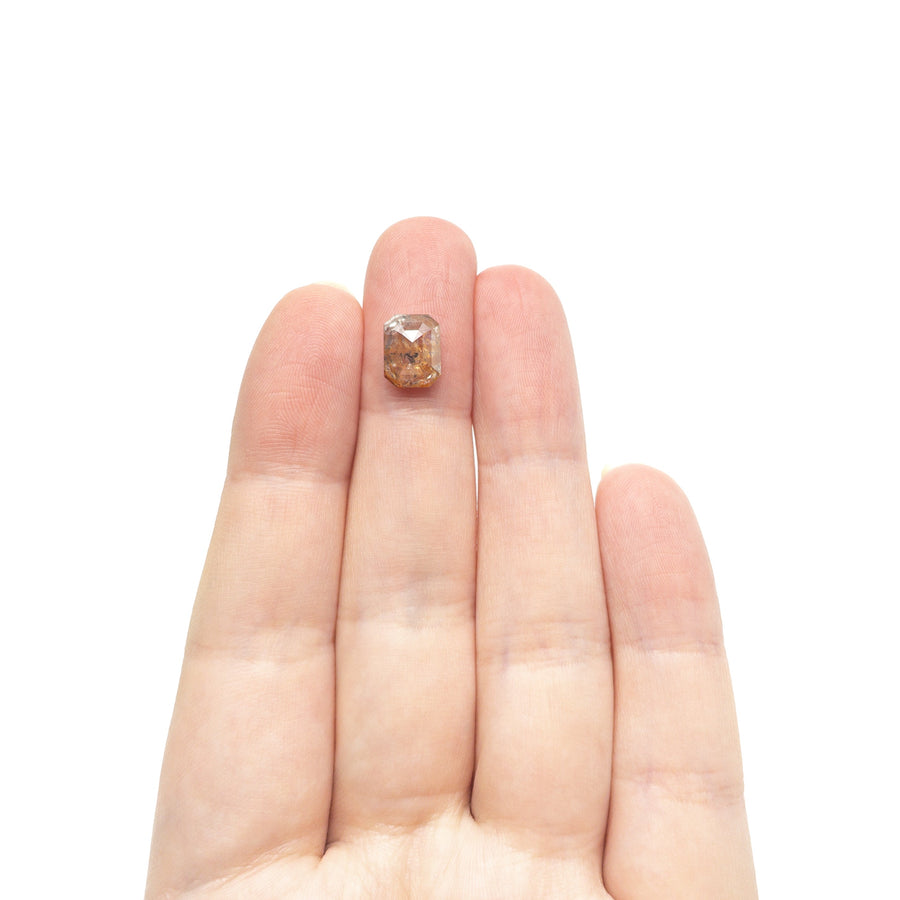 The 2.81ct 9.03x7.02x4.19mm Cut Corner Rectangle Step Cut 27553-01 by East London jeweller Rachel Boston | Discover our collections of unique and timeless engagement rings, wedding rings, and modern fine jewellery. - Rachel Boston Jewellery