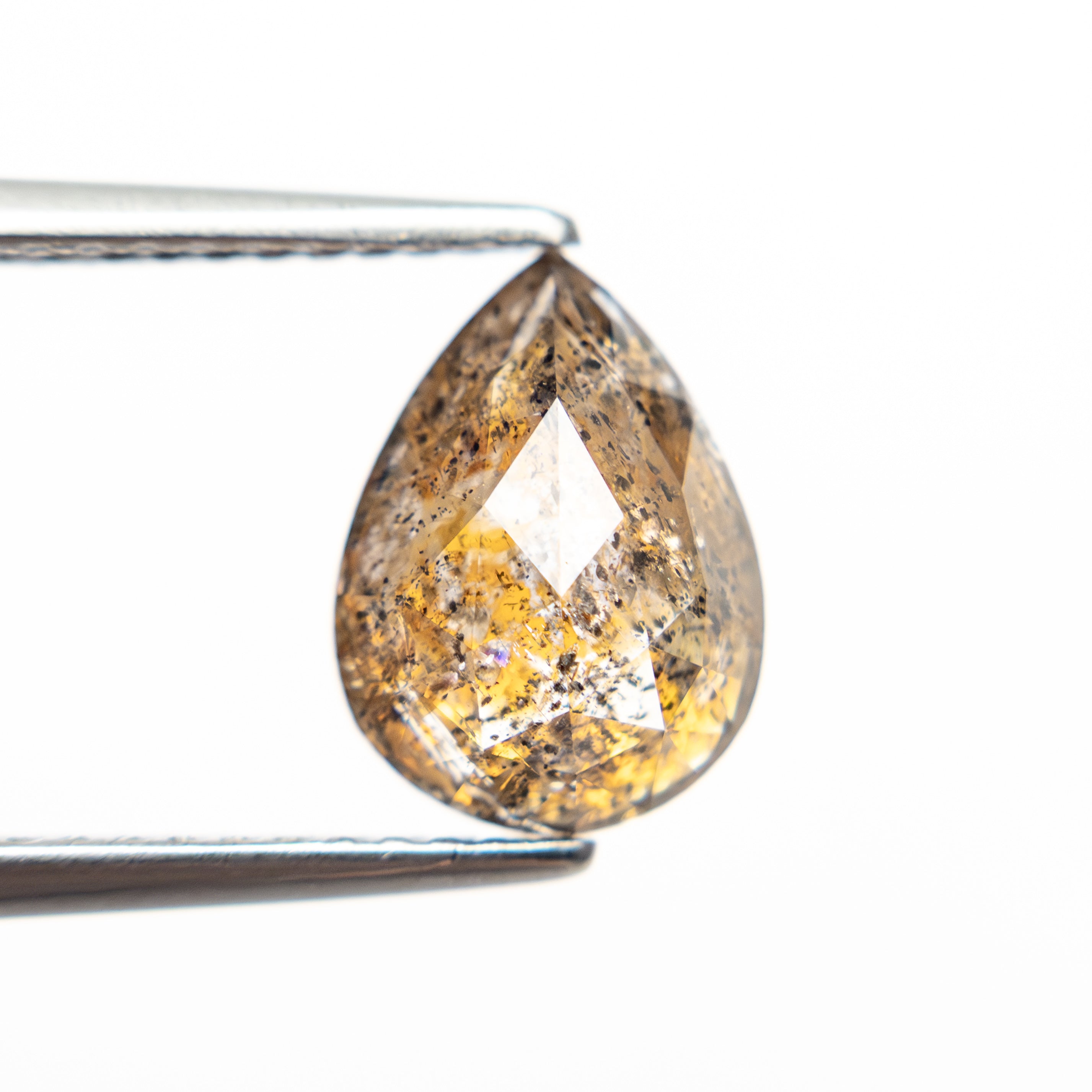 The 2.47ct 9.89x7.27x4.57mm Pear Double Cut 27553-02 by East London jeweller Rachel Boston | Discover our collections of unique and timeless engagement rings, wedding rings, and modern fine jewellery.