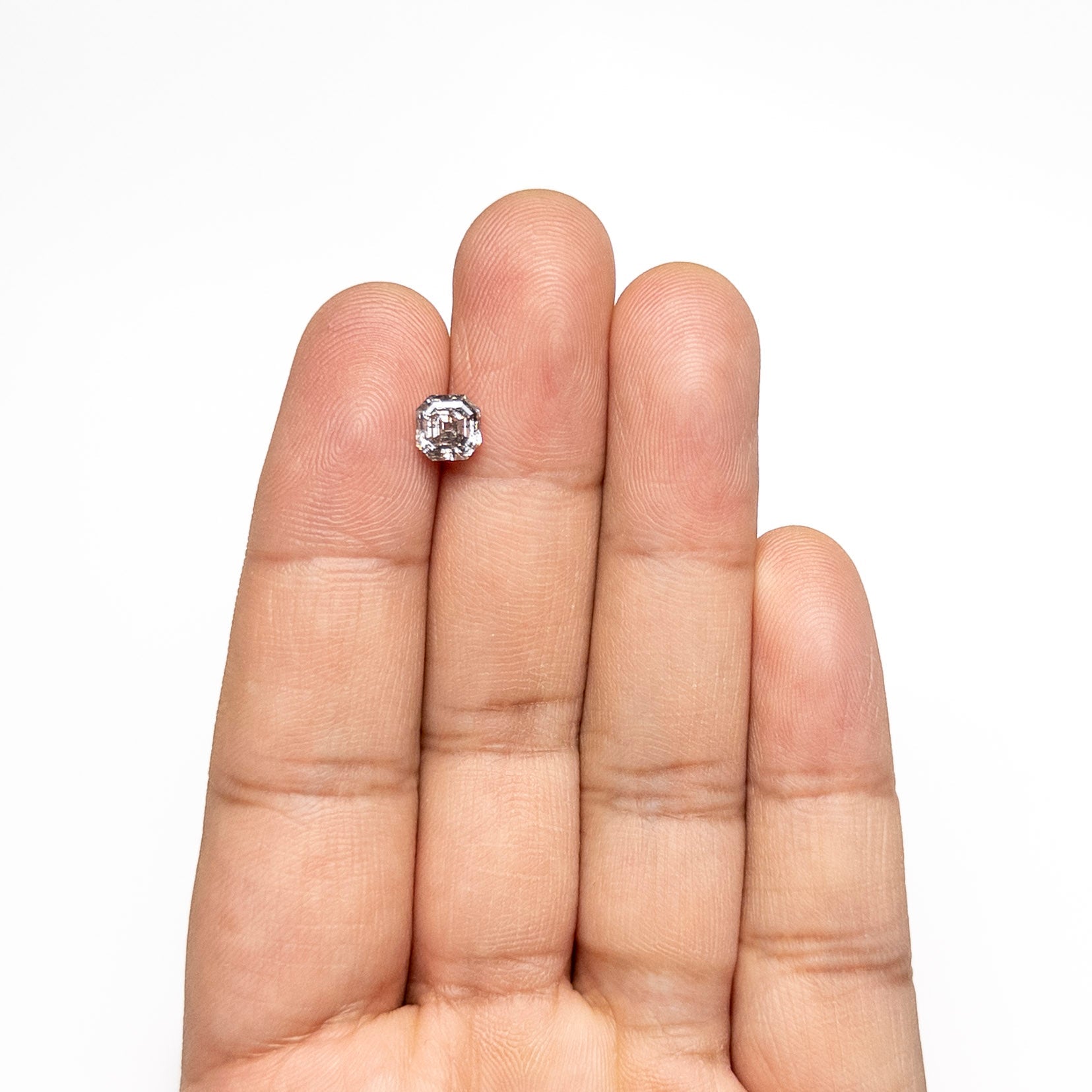 The 1.34ct 5.98x5.97x4.12mm Cut Corner Square Step Cut 🇨🇦 27591-01 by East London jeweller Rachel Boston | Discover our collections of unique and timeless engagement rings, wedding rings, and modern fine jewellery.