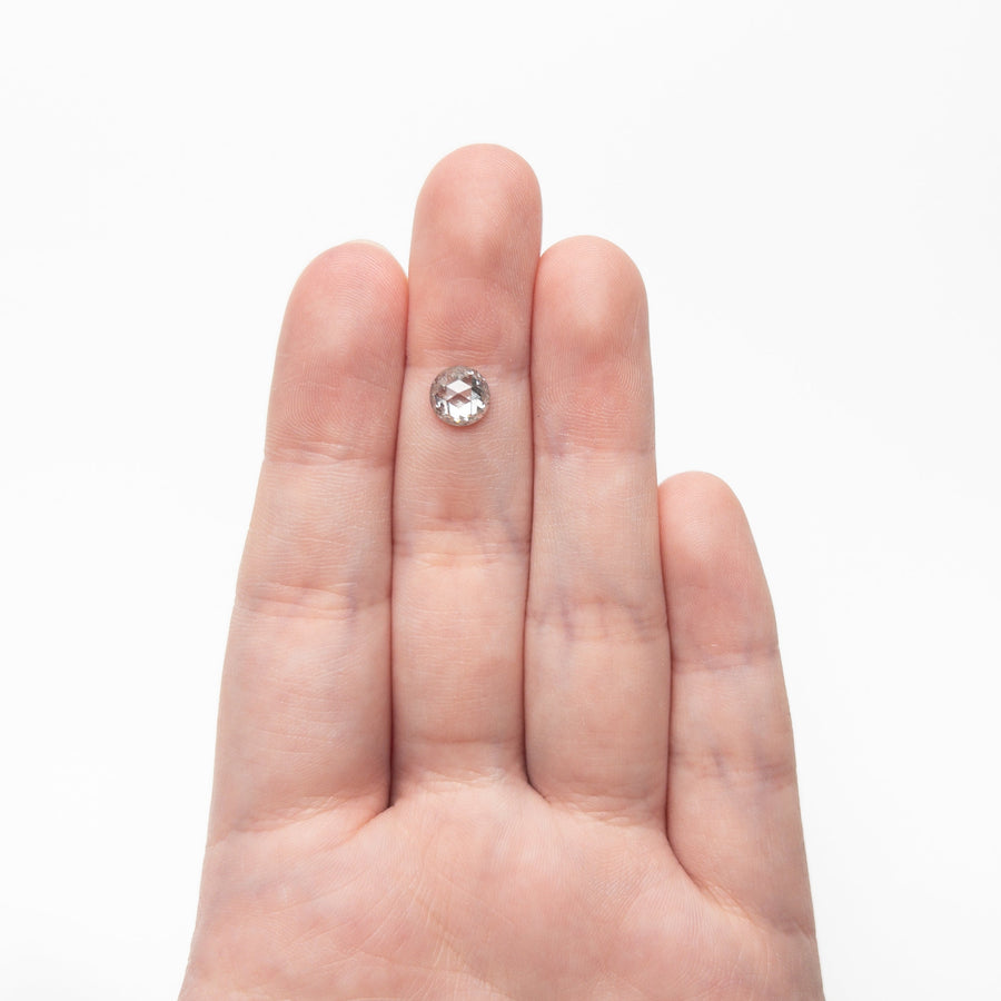 The 1.26ct 6.98x6.95x3.21mm Round Rosecut 🇨🇦 27599-01 by East London jeweller Rachel Boston | Discover our collections of unique and timeless engagement rings, wedding rings, and modern fine jewellery. - Rachel Boston Jewellery