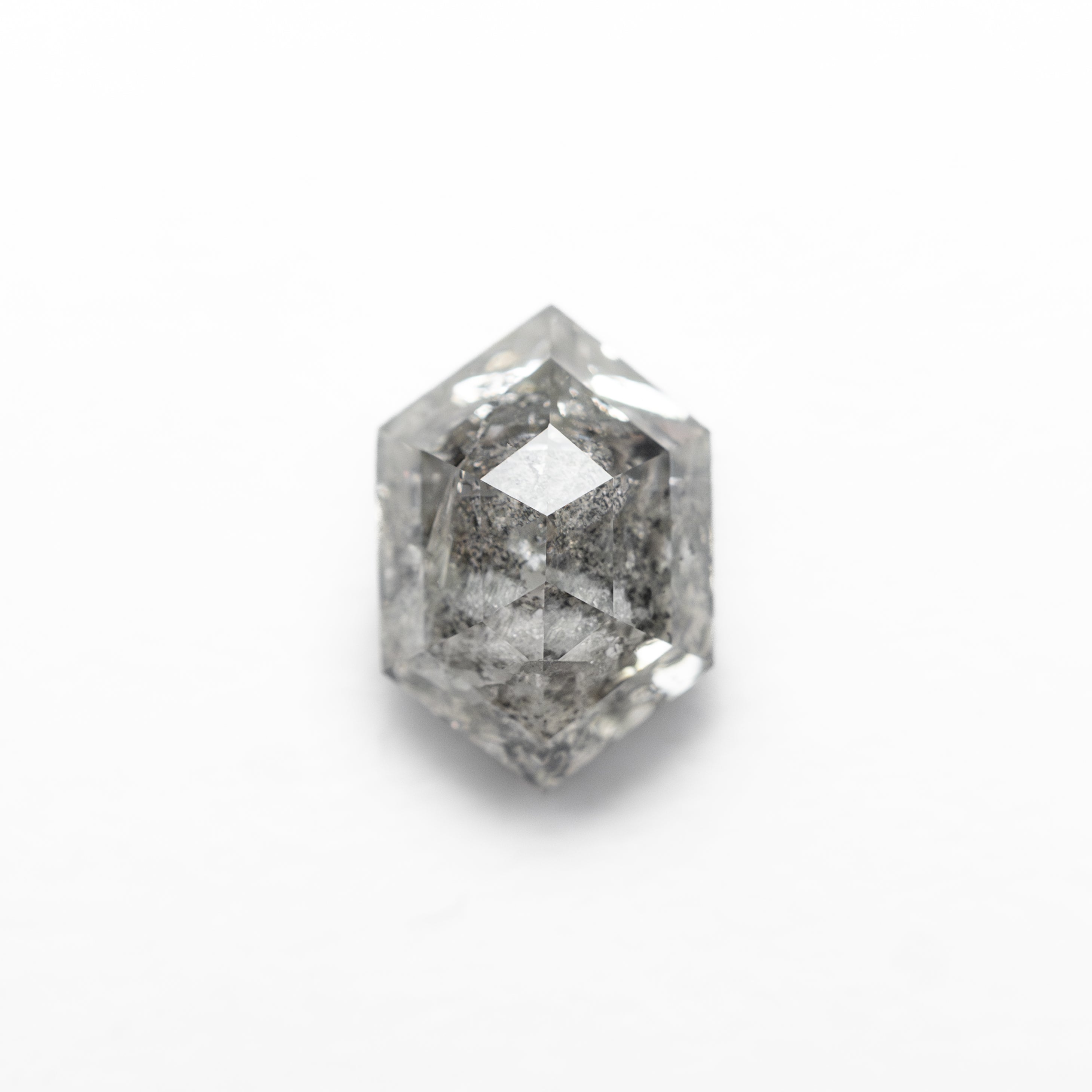 The 1.16ct 7.42x5.14x3.74mm Hexagon Rosecut 🇨🇦 27605-01 by East London jeweller Rachel Boston | Discover our collections of unique and timeless engagement rings, wedding rings, and modern fine jewellery.