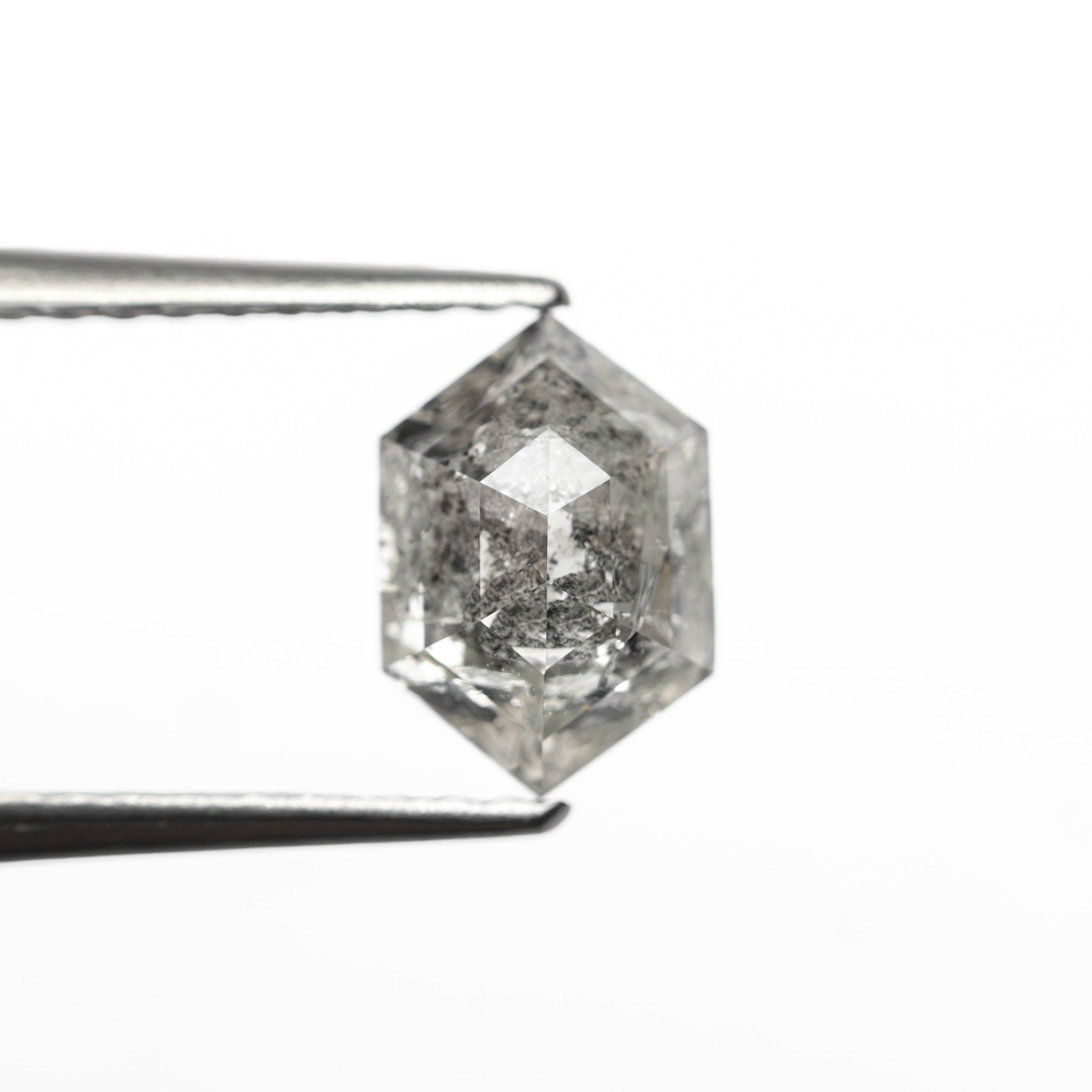 The 1.16ct 7.42x5.14x3.74mm Hexagon Rosecut 🇨🇦 27605-01 by East London jeweller Rachel Boston | Discover our collections of unique and timeless engagement rings, wedding rings, and modern fine jewellery.