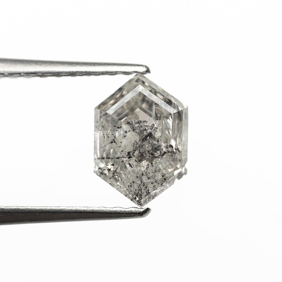 The 1.16ct 7.42x5.14x3.74mm Hexagon Rosecut 🇨🇦 27605-01 by East London jeweller Rachel Boston | Discover our collections of unique and timeless engagement rings, wedding rings, and modern fine jewellery. - Rachel Boston Jewellery