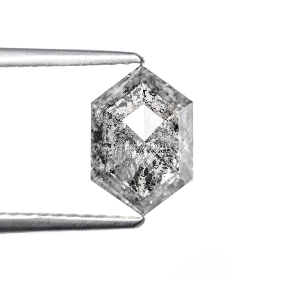 The 1.82ct 9.05x6.14x4.07mm Hexagon Step Cut 🇨🇦 27636-01 by East London jeweller Rachel Boston | Discover our collections of unique and timeless engagement rings, wedding rings, and modern fine jewellery. - Rachel Boston Jewellery
