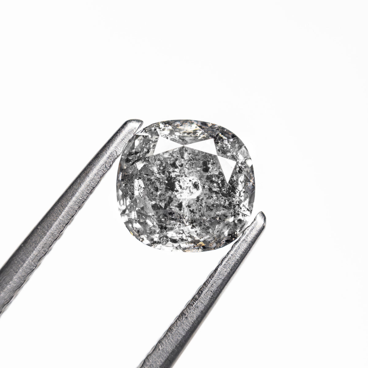 The 1.33ct 6.30x6.03x3.99mm Modern Antique Old Mine Cut 🇨🇦 27640-01 by East London jeweller Rachel Boston | Discover our collections of unique and timeless engagement rings, wedding rings, and modern fine jewellery.