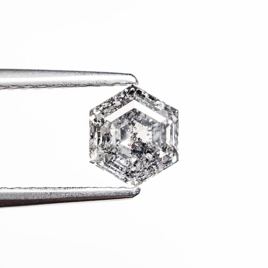 The 1.04ct 6.40x5.60x3.76mm Hexagon Step Cut 🇨🇦 27643-01 by East London jeweller Rachel Boston | Discover our collections of unique and timeless engagement rings, wedding rings, and modern fine jewellery. - Rachel Boston Jewellery