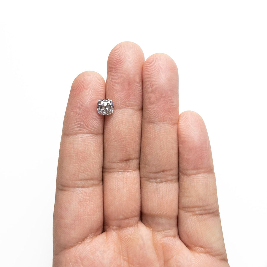 The 1.79ct 6.93x6.50x4.89mm Modern Antique Old Mine Cut 🇨🇦 27647-01 by East London jeweller Rachel Boston | Discover our collections of unique and timeless engagement rings, wedding rings, and modern fine jewellery. - Rachel Boston Jewellery