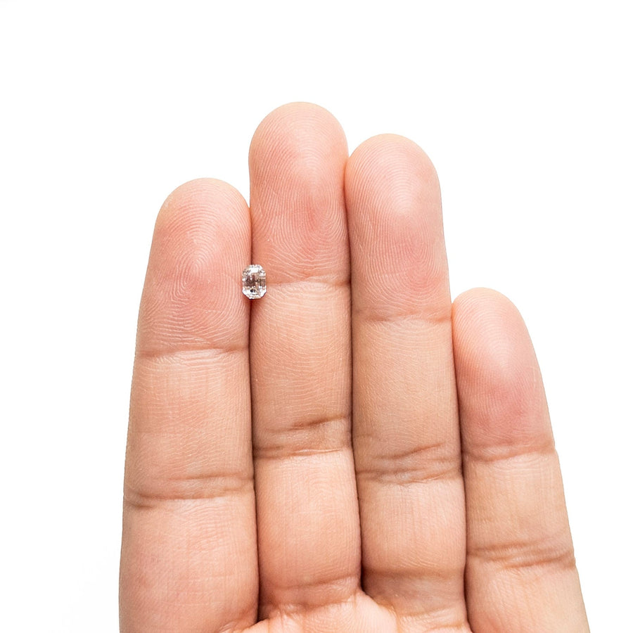 The 0.42ct 4.92x3.48x2.62mm Cut Corner Rectangle Step Cut 🇨🇦 27688-01 by East London jeweller Rachel Boston | Discover our collections of unique and timeless engagement rings, wedding rings, and modern fine jewellery. - Rachel Boston Jewellery
