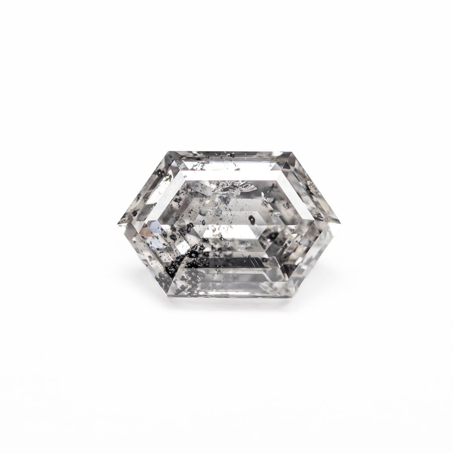 The 1.28ct 8.31x5.44x3.36mm Hexagon Step Cut 🇨🇦 27692-01 by East London jeweller Rachel Boston | Discover our collections of unique and timeless engagement rings, wedding rings, and modern fine jewellery. - Rachel Boston Jewellery