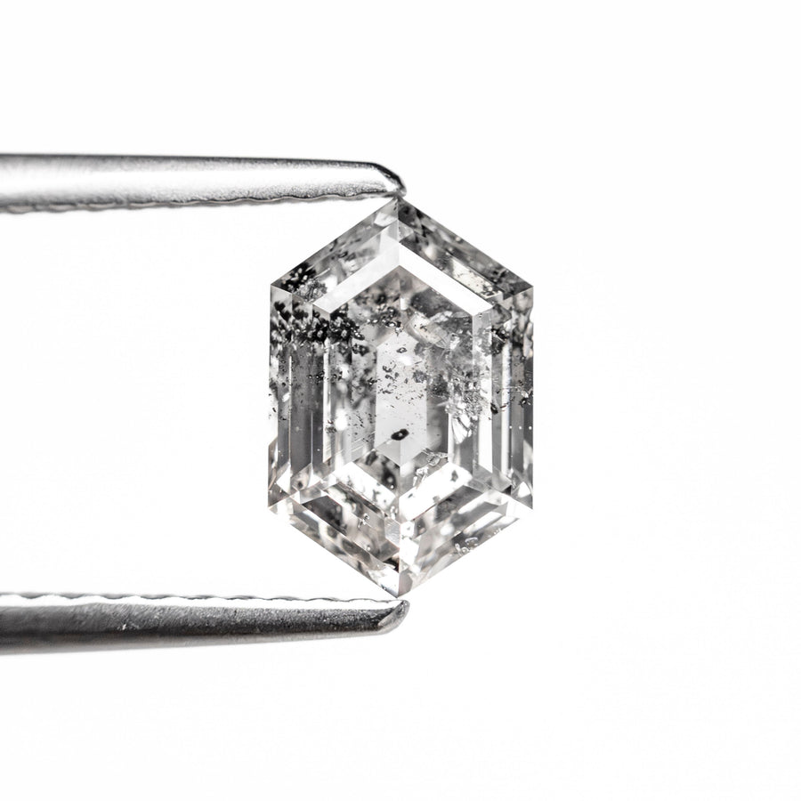 The 1.28ct 8.31x5.44x3.36mm Hexagon Step Cut 🇨🇦 27692-01 by East London jeweller Rachel Boston | Discover our collections of unique and timeless engagement rings, wedding rings, and modern fine jewellery. - Rachel Boston Jewellery