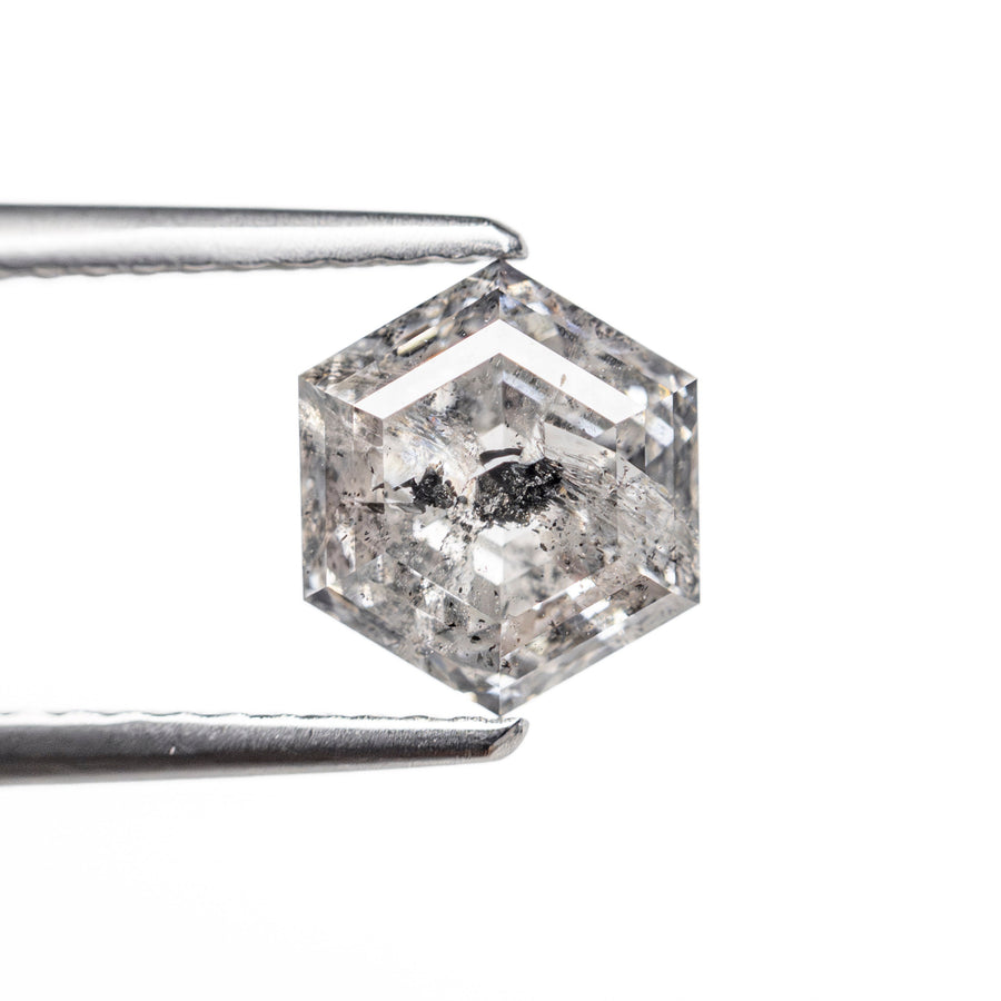 The 1.76ct 7.47x6.59x4.49mm Hexagon Step Cut 🇨🇦 27693-01 by East London jeweller Rachel Boston | Discover our collections of unique and timeless engagement rings, wedding rings, and modern fine jewellery. - Rachel Boston Jewellery