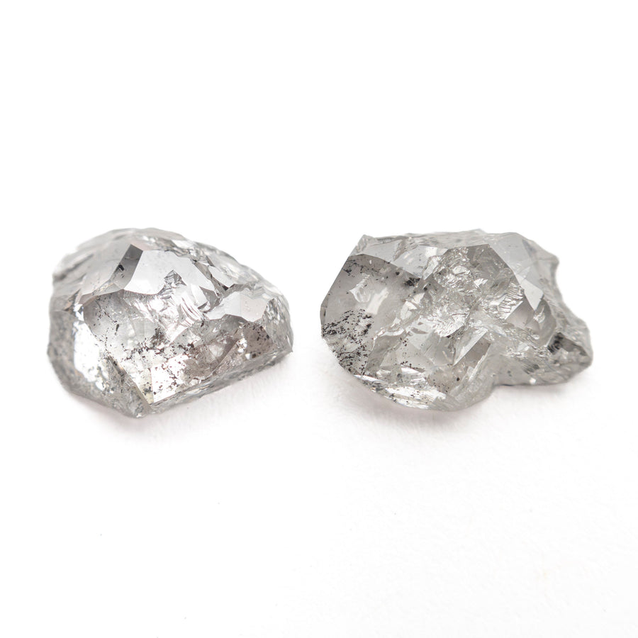 The 2.55cttw 2pc 7.93x6.39x3.01mm 8.60x6.19x2.94mm Polished Raw Diamond Matching Pair 🇨🇦 27698-01 by East London jeweller Rachel Boston | Discover our collections of unique and timeless engagement rings, wedding rings, and modern fine jewellery. - Rachel Boston Jewellery