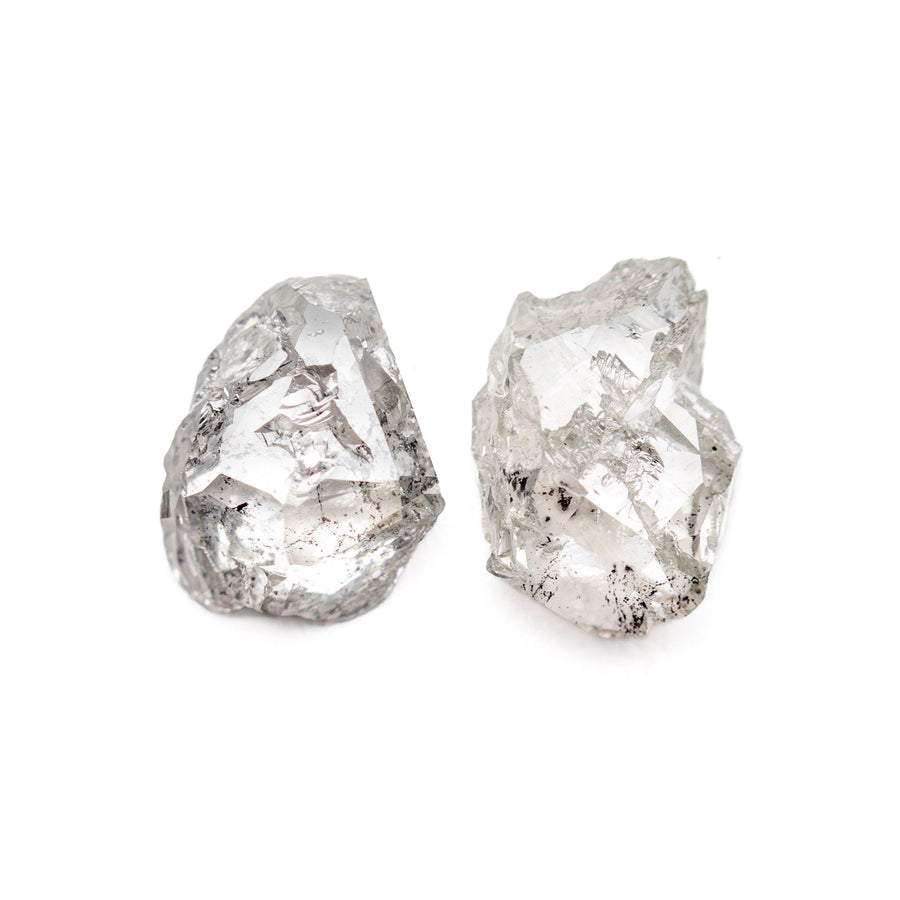 The 2.55cttw 2pc 7.93x6.39x3.01mm 8.60x6.19x2.94mm Polished Raw Diamond Matching Pair 🇨🇦 27698-01 by East London jeweller Rachel Boston | Discover our collections of unique and timeless engagement rings, wedding rings, and modern fine jewellery. - Rachel Boston Jewellery