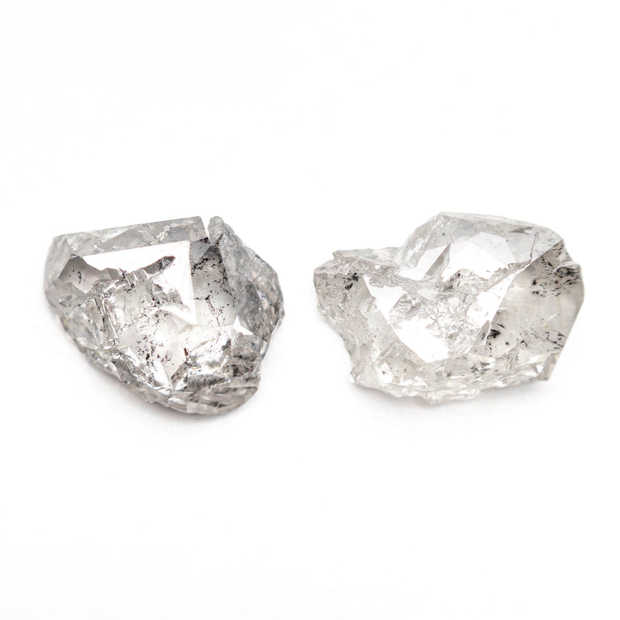 The 2.55cttw 2pc 7.93x6.39x3.01mm 8.60x6.19x2.94mm Polished Raw Diamond Matching Pair 🇨🇦 27698-01 by East London jeweller Rachel Boston | Discover our collections of unique and timeless engagement rings, wedding rings, and modern fine jewellery. - Rachel Boston Jewellery