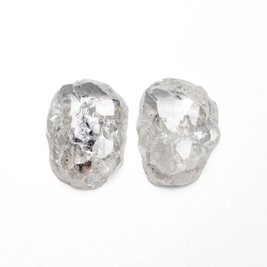 2.64cttw 2pc 8.43x6.30x2.70mm 8.28x6.45x2.69mm Polished Raw Diamond Matching Pair 🇨🇦 27704-01 - Rachel Boston Jewellery