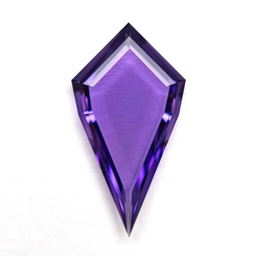 1.29ct 14.09x7.52x1.51mm Kite Portrait Cut Sapphire 27740-18 - Rachel Boston Jewellery
