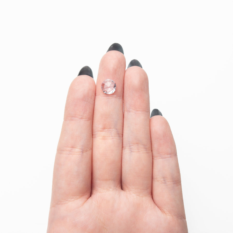 1.21ct 8.02x8.00x2.14mm Round Rosecut Sapphire 27743-01 - Rachel Boston Jewellery
