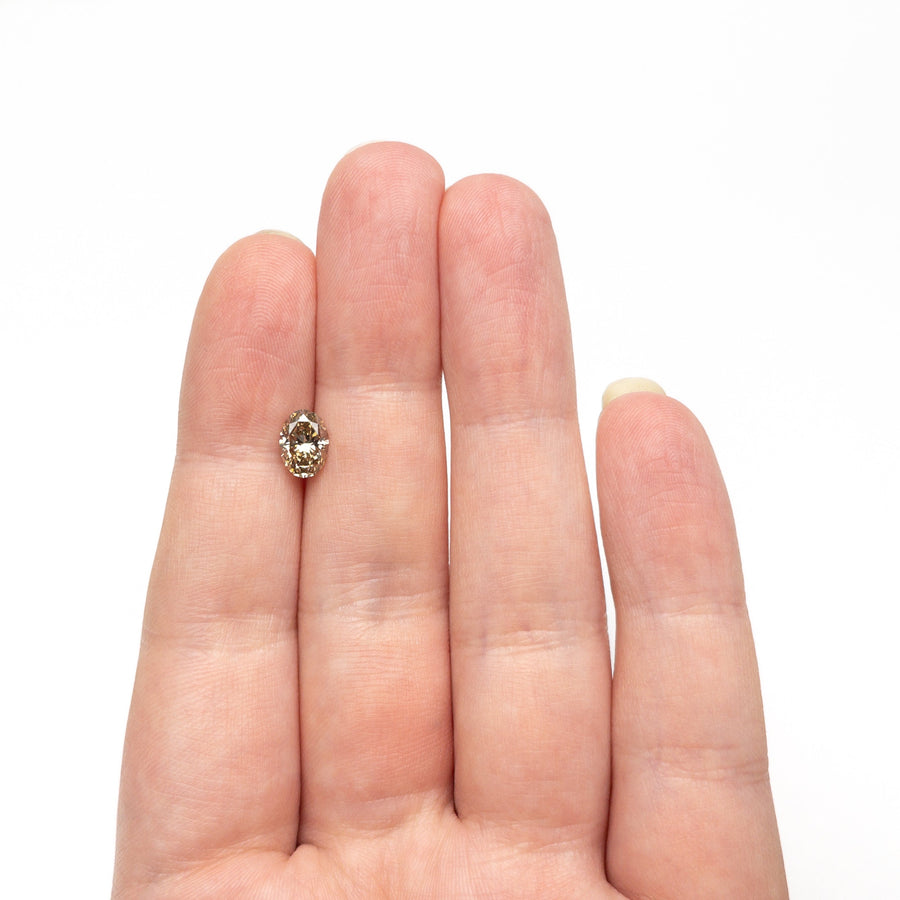 1.02ct 7.67x5.55x3.64mm SI1 C4 Oval Brilliant 🇨🇦 27952-02 - Rachel Boston Jewellery