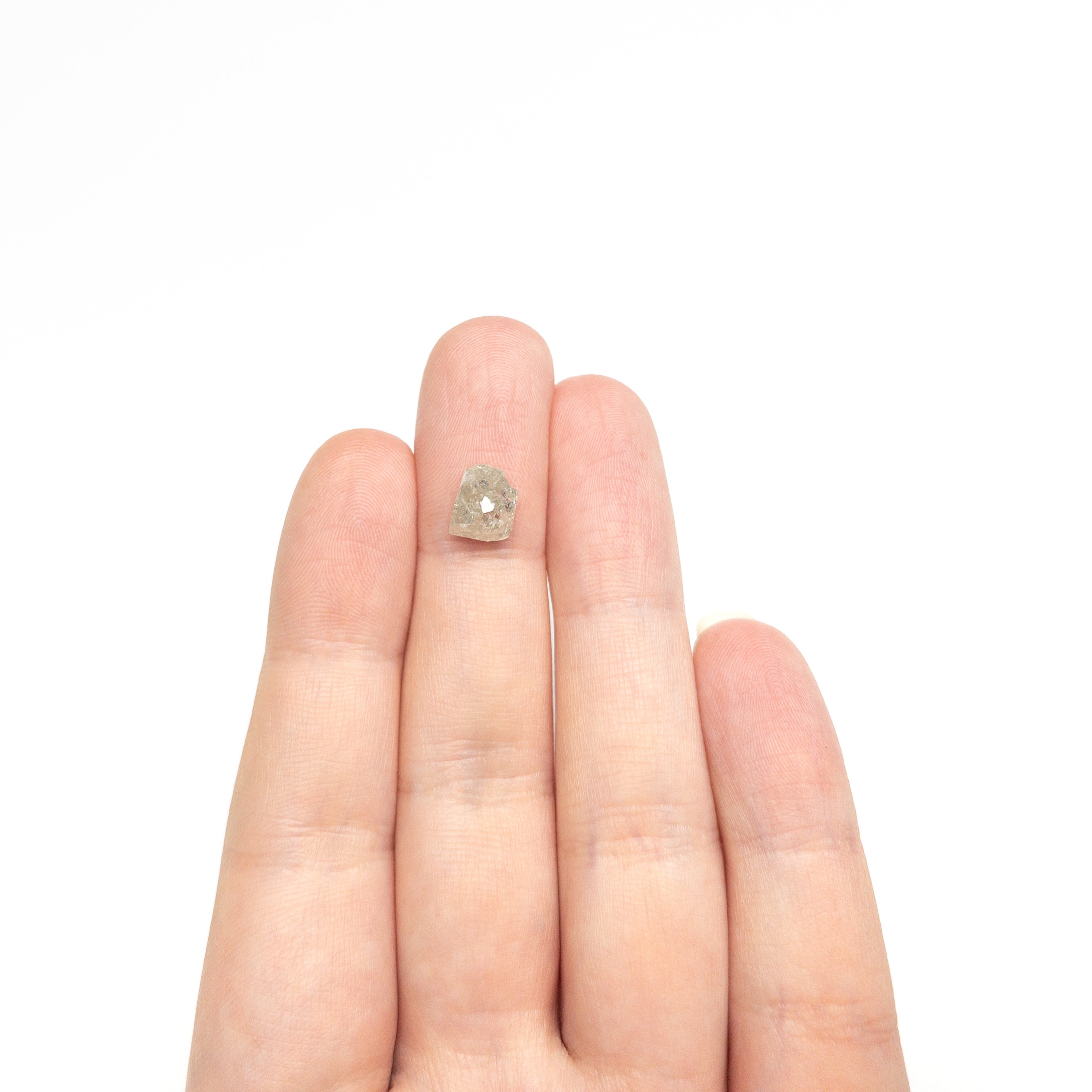 The 2.46ct 7.91x6.57x5.32mm Polished Raw Diamond 🇨🇦 27977-01 by East London jeweller Rachel Boston | Discover our collections of unique and timeless engagement rings, wedding rings, and modern fine jewellery.