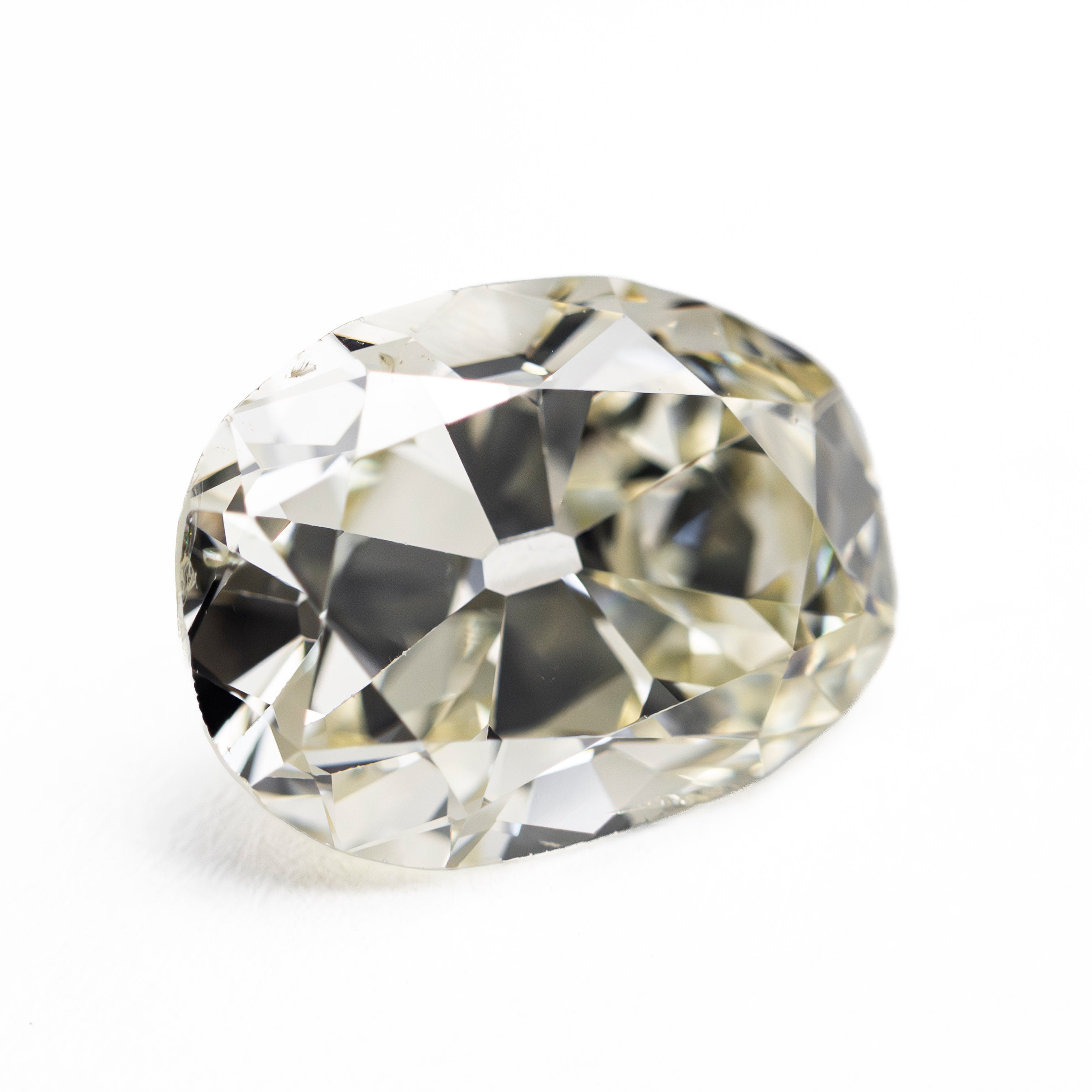 4.01ct 11.66x8.63x5.65mm GIA SI1 S Antique Old Mine Cut 28034-01