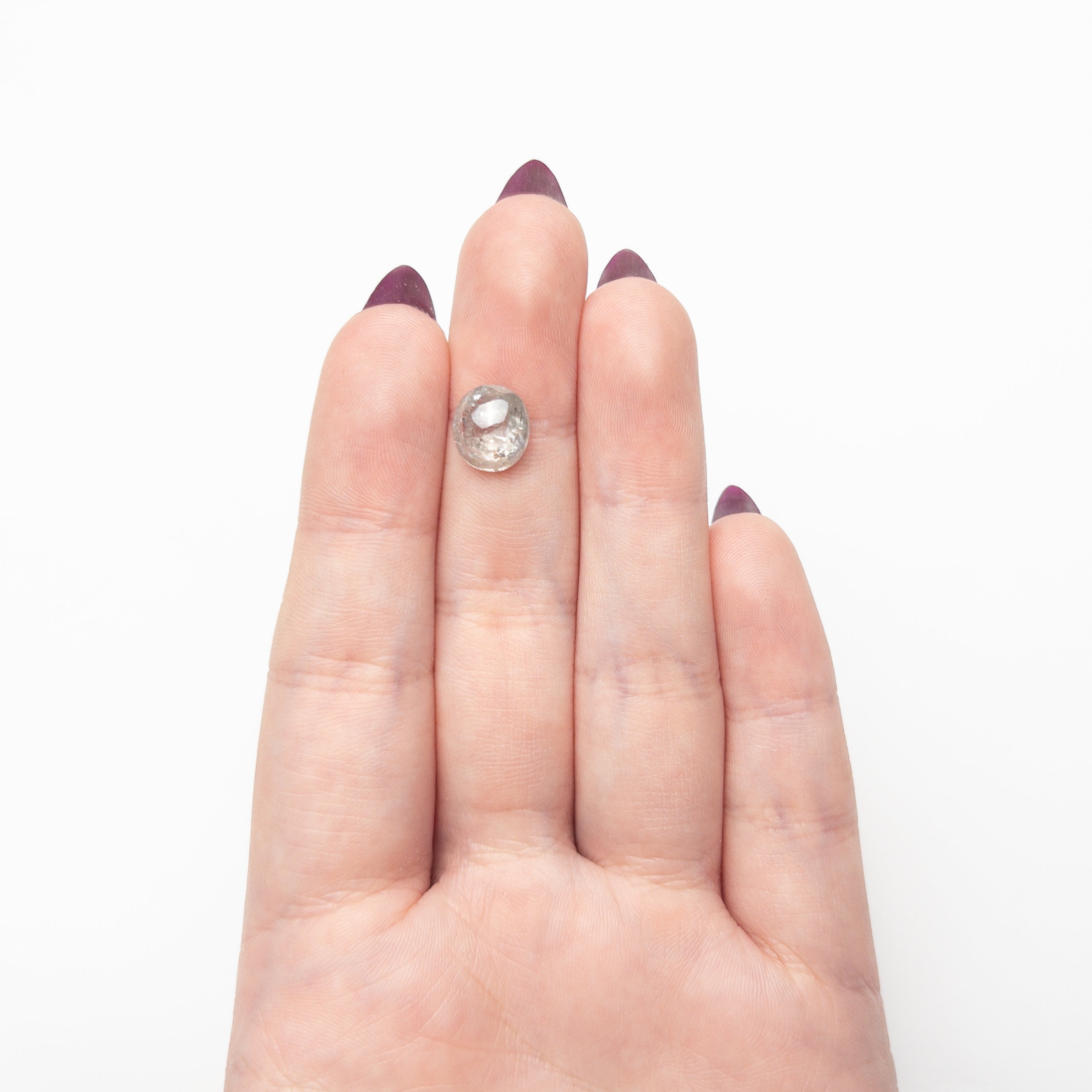 The 3.62ct 9.66x8.70x4.86mm Oval Cabochon 🇿🇦 28042-02 by East London jeweller Rachel Boston | Discover our collections of unique and timeless engagement rings, wedding rings, and modern fine jewellery.