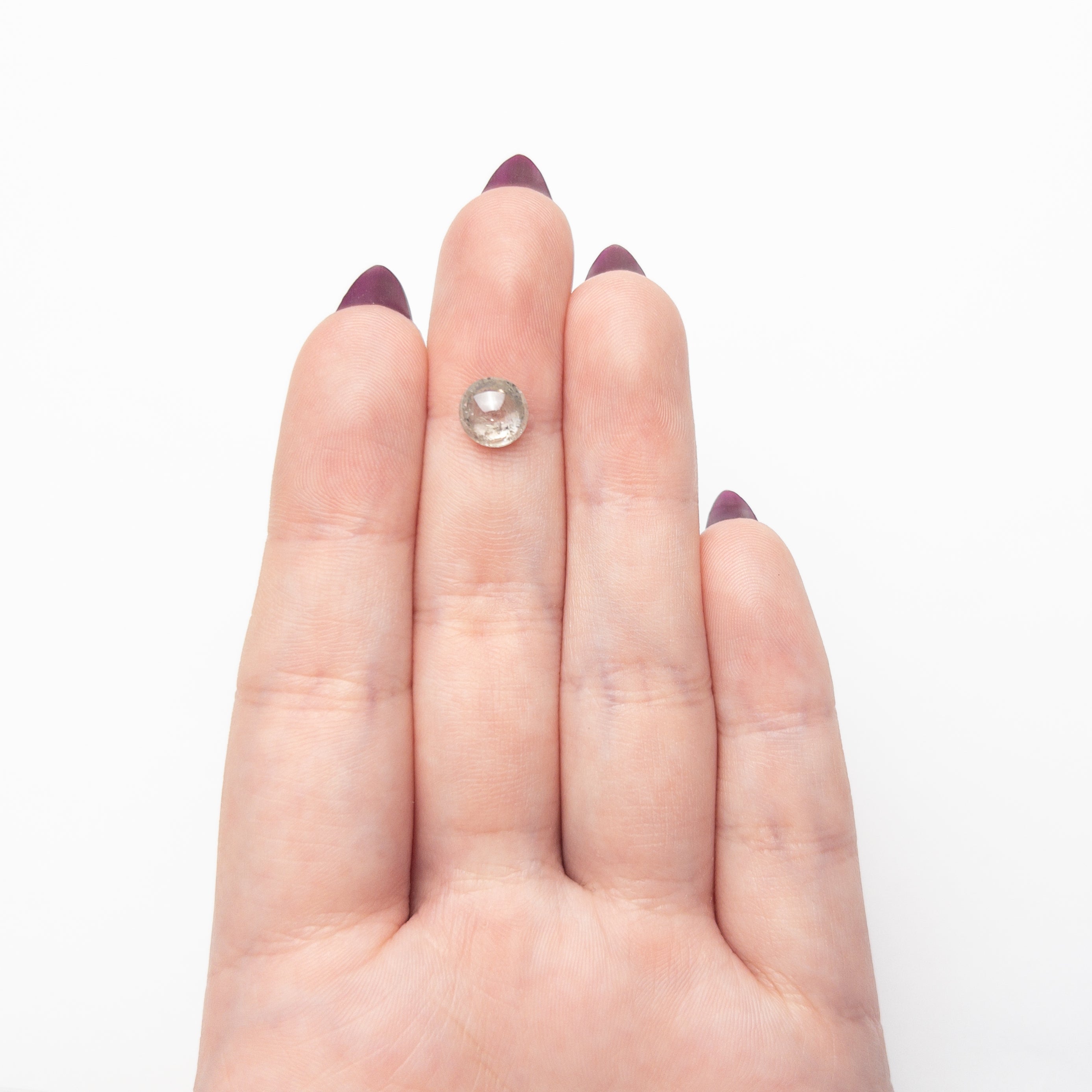 The 1.81ct 7.44x7.42x3.99mm Round Cabochon 🇿🇦 28042-15 by East London jeweller Rachel Boston | Discover our collections of unique and timeless engagement rings, wedding rings, and modern fine jewellery.
