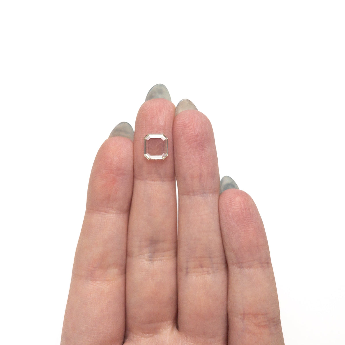 The 1.30ct 8.27x7.71x1.54mm GIA VS2 L Cut Corner Square Portrait Cut 28328-01 by East London jeweller Rachel Boston | Discover our collections of unique and timeless engagement rings, wedding rings, and modern fine jewellery.