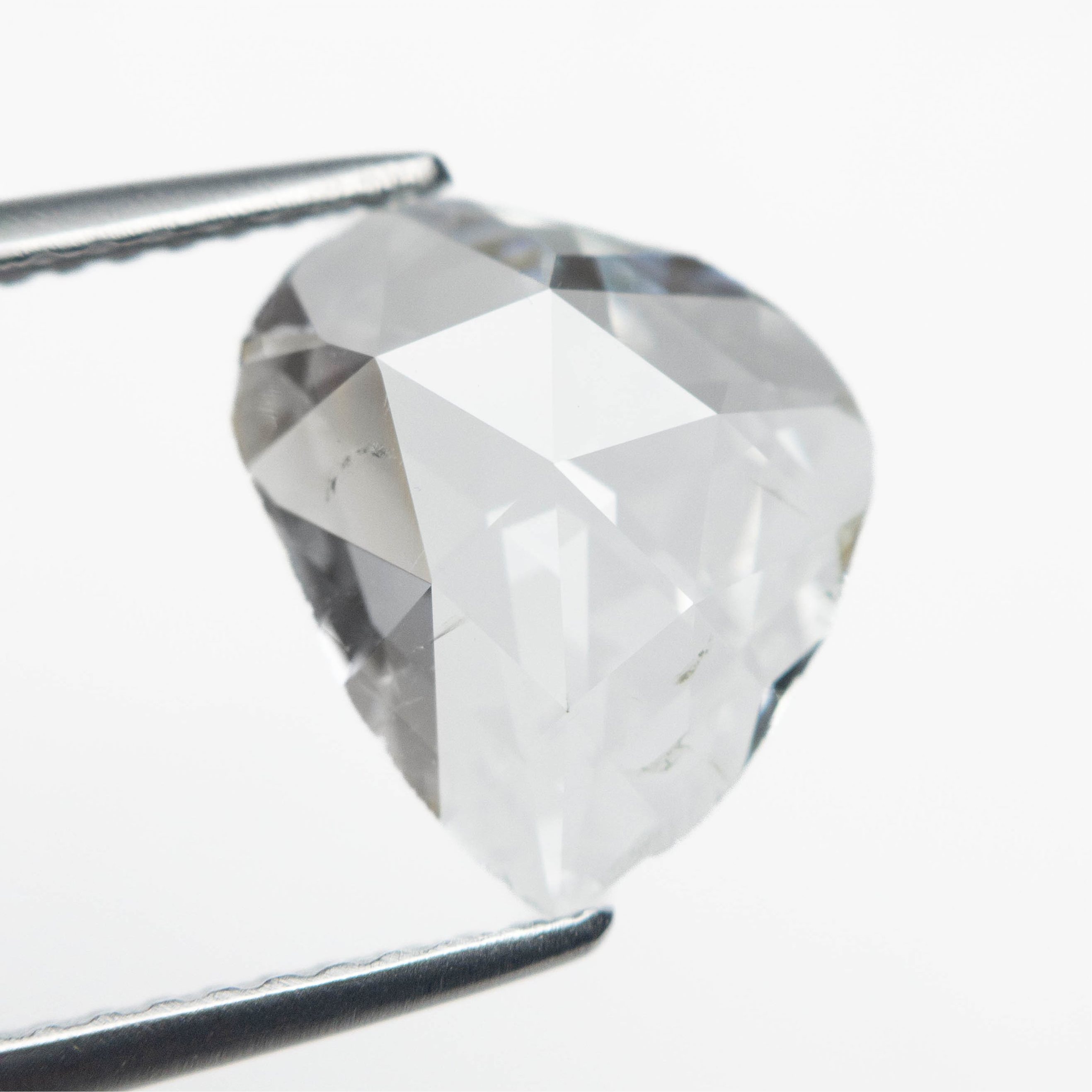 The 1.51ct 10.94x9.90x2.50mm SI2+ H-I Antique Amorphous Rosecut 23108-01 by East London jeweller Rachel Boston | Discover our collections of unique and timeless engagement rings, wedding rings, and modern fine jewellery. - Rachel Boston Jewellery