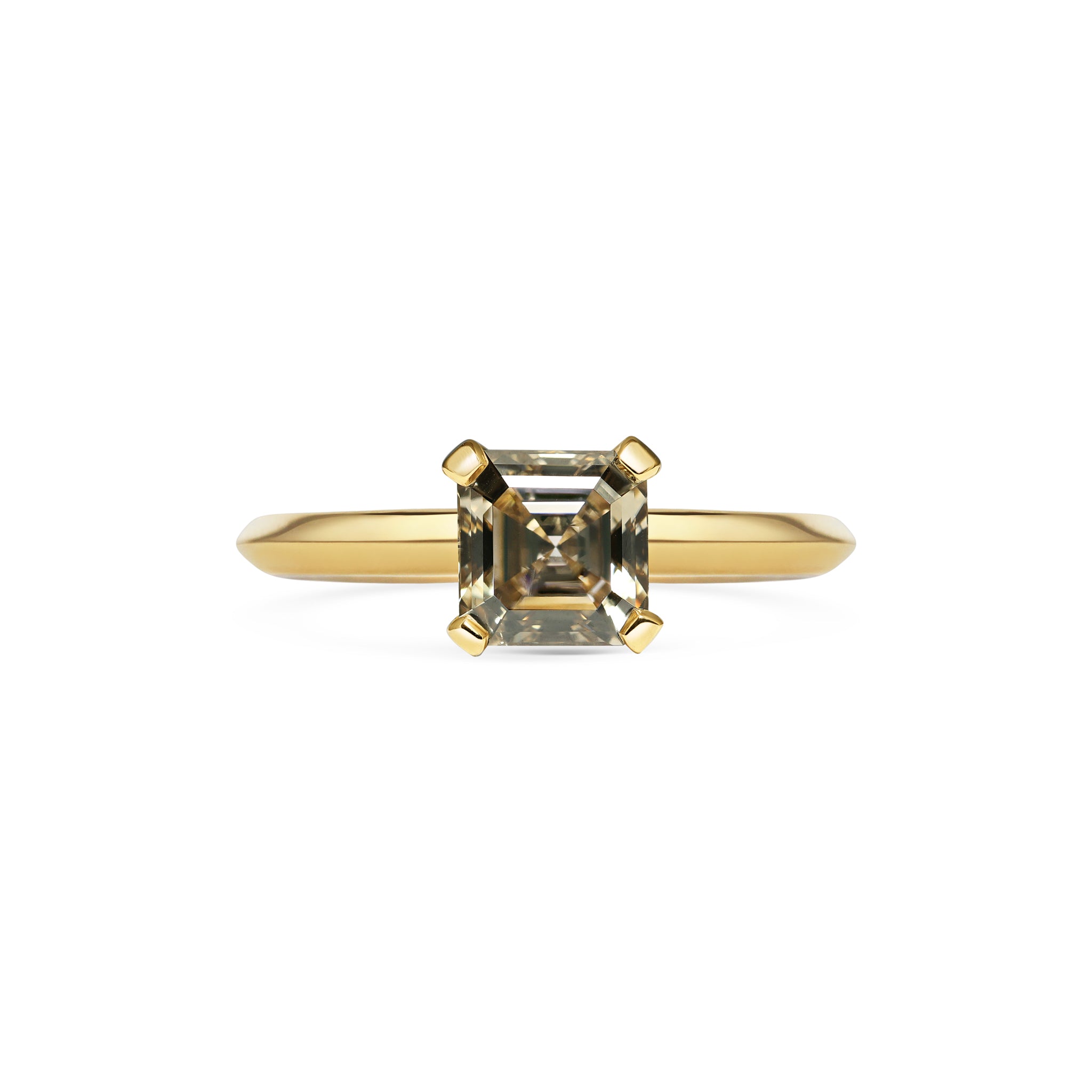 The X - Aitne Ring by East London jeweller Rachel Boston | Discover our collections of unique and timeless engagement rings, wedding rings, and modern fine jewellery.